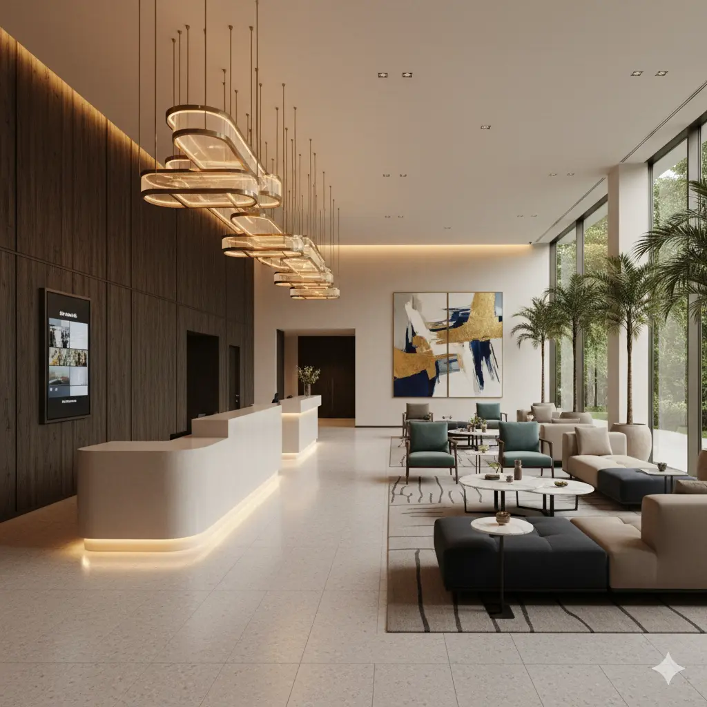 Lobby principal del hotel