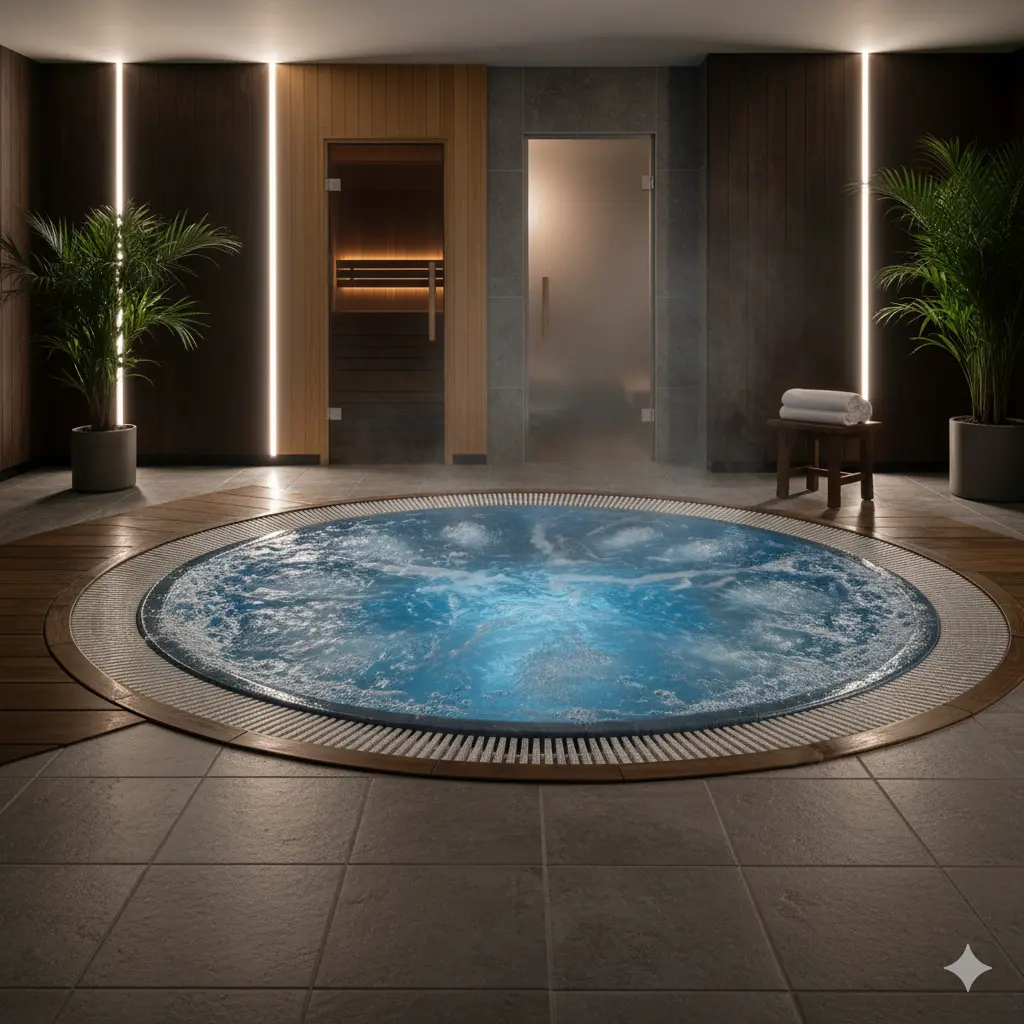 Jacuzzi y sauna